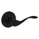 Kwikset Balboa Entry Door Handle with Lock and Key Secure Keyed Reversible Lever Exterior Doorlock For Front Entrance and Bedrooms Matte Black Pick Resistant Smartkey Rekey Security