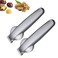 Nutcracker Chestnut Clip304 Stainless Steel Metal Nut Cracker For Pecans All Nuts Sheller Walnut PliersMetal Nut Opener PlierKitchen Tools Multifunctional Chestnut Opener Chesenut Peeler 2 PCS
