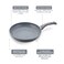 Wonderchef Granite Non Stick Induction Frying Pan 20cm Aluminium