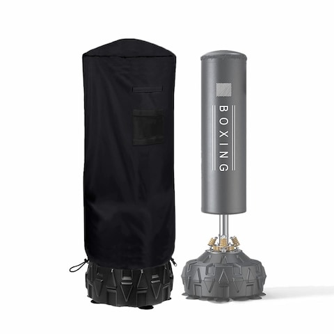 Freestanding Punching Bag Cover Falezern Standing Boxing Bag Cover Outdoor Waterproof Adjustable Thickened Heavy Punching Bag Protective Cover for Freestanding Heavy Bag Kickboxing Bag