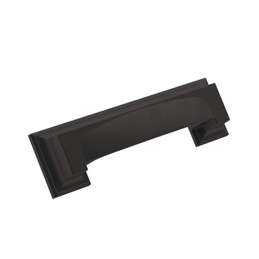 Amerock  Cabinet Cup Pull  Matte Black  3 inch  334 inch 76mm  96 mm CentertoCenter  Appoint  1 Pack  Drawer Pull  Cabinet Handle  Cabinet Hardware