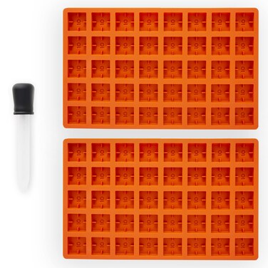 ONGROK Scored Silicone Gummy Molds 4ml with Dropper BPA Free