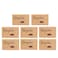 7600 Pcs Rose Gold Staples Standard 246 266 12mm 12 Width Staples for Stapler Refills Office Supplies 8 BoxesRose Gold