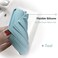 Self Draining Soap Dishes 3 Pcs Silicone Soap Saver Waterfall Drainer Soap Holder for Bathroom Extend Soap Life Keep Soap Bars Dry Clean  Easy Cleaning White Gray Teal