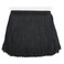 Nonmol Black Fringe Trim Tassel Sewing Trim 6Inch Width 10 Yards Long for Clothes Accessories Latin Wedding Dress DIY Lamp Shade Decoration Black