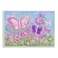 The Kids Room by Stupell Pastel Butterflies in a Garden Rectangle Wall Plaque