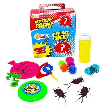 Sunny Days Entertainment 8Piece Surprise Box  Mystery Assortment of Characters and Toys
