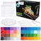 24000 Mini Fuse Beads Kit for Adults  48 Colors Tiny 26mm Beads 5 Pegboards 2 Tweezers  Compatible with Hama Melty Beads Iron Beads Craft  Bulk Storage