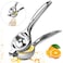 JOMOQ Manual Lemon Squeezer Lime Squeezer Citrus Juicer Hand Fruit Juicer Citrus Press Lime Juicer Hand Held silver