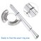 Ring Sizer Measuring Tool NuLink Aluminum Ring Mandrel Dual Measurement Size Metal Rings Sizers Tools Kit Adjuster for Women Men Rings