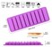 Bamutu Long Strips Silicone Mold Finger Shaped Cookie Molds 2 PCS10 Cavity Chocolate Rectangular Cereal Bar Molds Ice Cube Tray Jelly Cake Candy Baking Tools