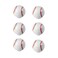 Yasirona TANGDIAABBCC HozYi Set of 6 Baseball Cabinet Drawer Door Knobs Handles Boy Child Dresser Drawer Pulls Desk Handles Sports Nursery Home Bath Decor Baseball