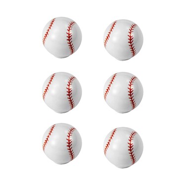 Yasirona TANGDIAABBCC HozYi Set of 6 Baseball Cabinet Drawer Door Knobs Handles Boy Child Dresser Drawer Pulls Desk Handles Sports Nursery Home Bath Decor Baseball