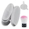 French Dipping Trays Nail Dip Powder Nail Kit Container Powder Nail Acrylic Powder Liquid Set Dust Remover Powder Brush