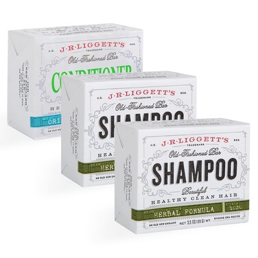 JRLIGGETTS New Conditioner Bar 175oz  Two Coconut  Argan Oil Formula Shampoo Bar 35oz Bundle AllNatural PlantBased  Clean Soft TangleFree Hair EcoFriendly Biodegradable Recyclable USA Made