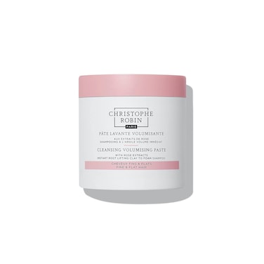 Christophe Robin Cleansing Volumizing Paste Shampoo with Rassoul Clay Rose Extracts Unisex Paste for Fine Thin and Flat Hair Color Safe 84 fl oz