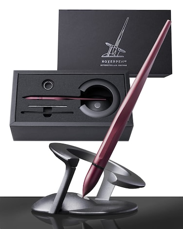 Novium Hoverpen 20 Interstellar Edition Mars Magma Ballpoint Pen Unisex 235 Degree Angle Schmidt Ballpoint Cartridges Smooth Writing No Spills No Spotting No Explosions