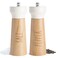 Rae Dunn Set of 2  Bamboo Sea Salt Pepper Grinder  Classy Salt and Pepper Shakers  Pepper Mill  Salt Mill