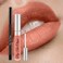 By The Clique Premium Matte Liquid Lipstick and Liner Set  Sun Kissed  Soft Peach Tinted Nude  Long Lasting Ultra Wear  Perfect Texture  CrueltyFree  Vegan  Gluten Free