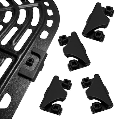 Air Fryer Rubber Bumpers 4PCS Premium Rubber Feet Rubber Tabs Silicone Pieces for Air Fryer Grill Pan Plate Tray Scratchresistant