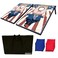 LOKATSE HOME LED Cornhole Game Set  Includes 8 Bean Bags 2 Boards with MDF Surface and 1 Carrying Case