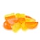 SHENGQIPC Reusable Ice Cubes 60 Pack Plastic Ice Cubes Fruit Shaped Refreezable Ice Cubes BPA Free Muticolor Fruit