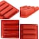 8 Cavity Long Strips Eclair Silicone Cake Pop Mold Cake Pop Maker Silicone Baking Molds Cake Handmade Baking supplies for Chocolate Cracker Bar Stick
