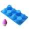 XHaibei Great Ice Cream Cone Cupcake Soap Pan Bakeware 8cavity Tray