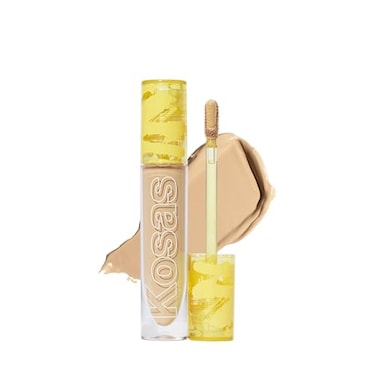 Kosas Revealer Concealer  Medium Coverage Makeup with Hyaluronic Acid Conceals Dark Circles Under Eyes Dark Spots and Blemishes  Brightens Hydrates LongLasting  Vegan Tone 55 O