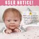 Vollence 12 inch Realistic Silicone Babies Anatomically Correct Cute Silicone Dolls for Kid Birthday Collectible Gifts  Girl