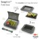 Fozzils Snapfold Fold Box Light GreyGrey