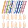 P2P Nails Colorful Nail File Strips  Double Sided Filers for Shaping and Smoothing Toenails and Fingernails  Manicure and Pedicure Nail Buffers  12 Pack