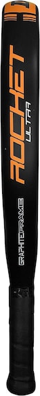 Dunlop Sports Rocket Ultra Padel Racket BlackOrange