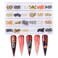 DSHIJIE 240Pcs Halloween Nail Crystal Rhinestones Kit 3D Witch Pumpkin Bat Sequins for Acrylic Nails Halloween Party Supplies Glitter Manicure DIY Crafts Decoration