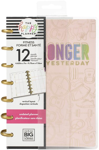 ME  MY BIG IDEAS MINI HAPPY PLANNER FITNESS