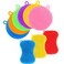 EVSOFMLF Silicone Sponge 9 Pack Sponges for Dishes Silicone Scrubber Dish Brush Kitchen Cleaning Sponges Silicone DishwasherSafe Brush Pad Double Sided for Kitchen 9 PackNew
