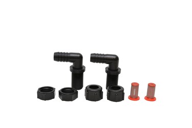 Valley Industries Polypropylene Elbow Nozzle Body Kit  1116 MPS x 38 HB 2 Pack