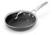 MsMk 9 12 Inch Small Egg Pan with Lid Titanium and Ceramic Nonstick Omelette PanScratchresistant Induction Egg Skillet Oven Safe to 700F Pan for Cooking Dishwasher Safe