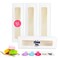 wraphay 30 Pack Macaron Boxes with Window White Pastry Packaging Container for 6 Bakery French Cocoa Truffle Wedding Gift Dessert Cookies Treat Delivery Box