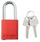 Brady Safety Lockout Padlock Sets  12 Pack  Red  Keyed Different Safety Lockout Padlocks  2 Keys Per Lock  SDALRED38STKD12