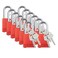 Brady Safety Lockout Padlock Sets  12 Pack  Red  Keyed Different Safety Lockout Padlocks  2 Keys Per Lock  SDALRED38STKD12