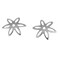 20pcs Adabele Authentic 925 Sterling Silver 10mm 039 inch Star Flower Floral Bead Cap End Cap Hypoallergenic Nickel Free for Jewelry Making SS1211