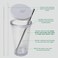 Reusable Iced Coffee Cup 16 OzGrande Leak Proof and Double Wall Insulated Iced Coffee Tumbler Come with Reusable Plastic and Metal Straws and Straw Cleaner
