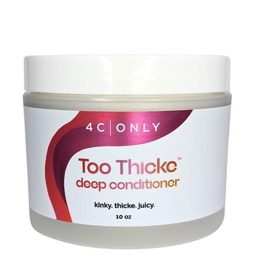 Too Thicke SalonQuality Moisturizing Deep Conditioner for 4C Curly Hair  10 oz Jar
