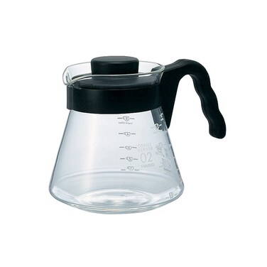 Hario V60 Glass Coffee Server 700ml Black
