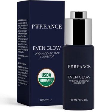 PUREANCE Organic Vitamin C Serum for Dark Spots on Face 1 Fl Oz