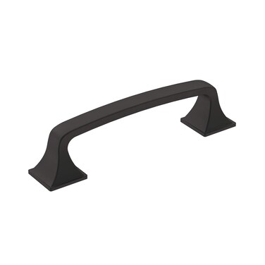 Amerock  Cabinet Pull  Matte Black  334 inch 96 mm CentertoCenter  Ville  1 Pack  Drawer Pull  Cabinet Handle  Cabinet Hardware