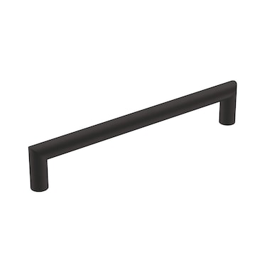 Amerock  Cabinet Pull  Matte Black  6516 inch 160 mm CentertoCenter  Revolve  1 Pack  Drawer Pull  Cabinet Handle  Cabinet Hardware