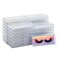 Stockroom Plus 30Pack Holographic Silver Empty Lash Boxes for False Eyelashes Lash Cases Empty Bulk Wholesale with Paper Card for Makeup Artists 43 x 2 Inches 055 Width