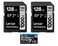 Lexar 128GB Professional 1066x SDXC Class 10 UHSI Memory Card 2Pack Bundle with Microfiber Cloth